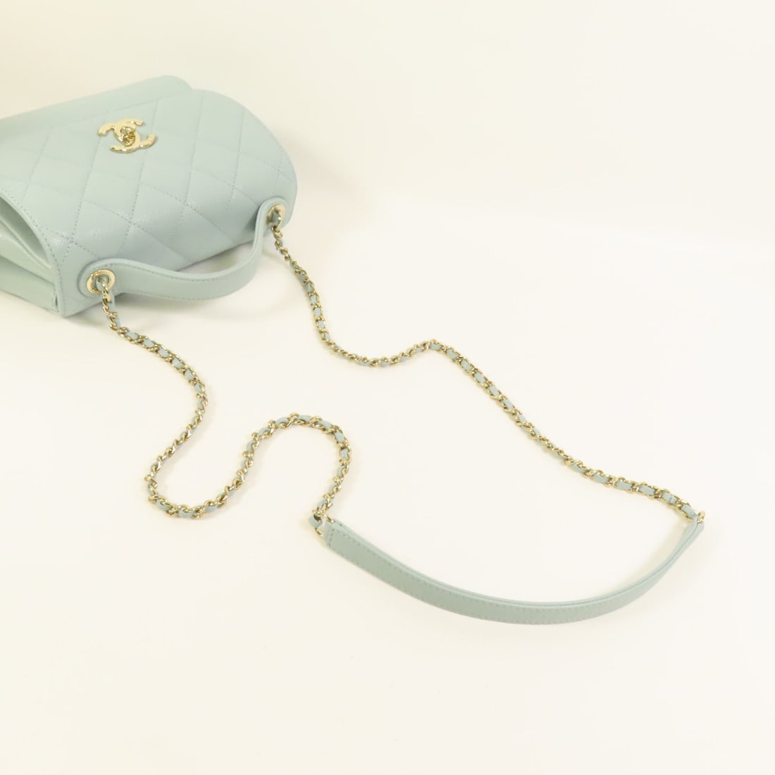 Chanel Business Affinity Small Blue - 6