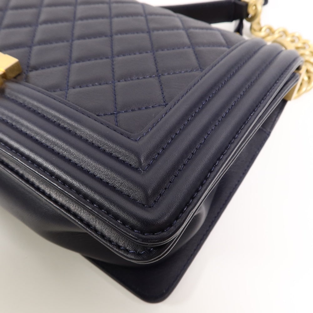 Chanel Boy 25 Blue - 12