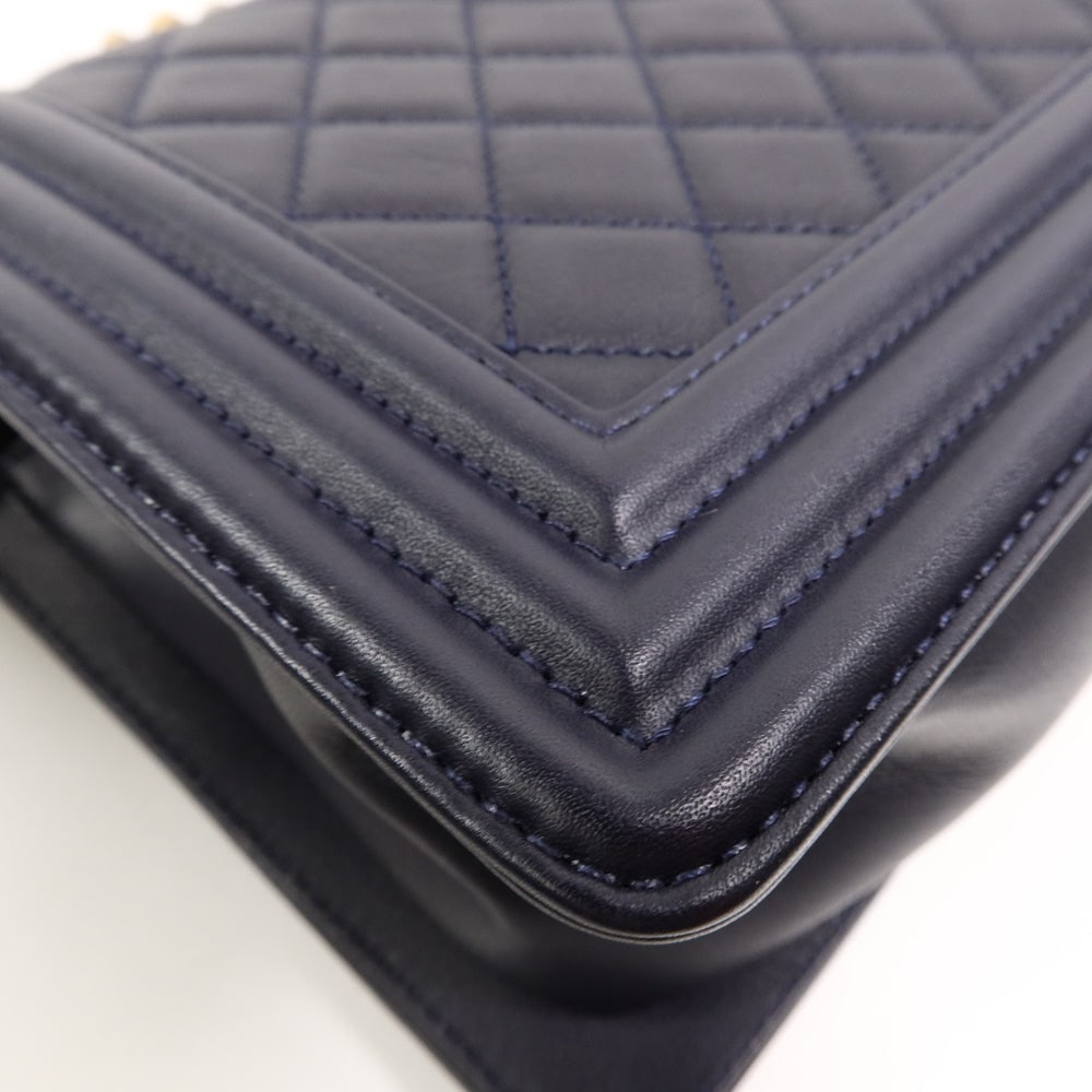 Chanel Boy 25 Blue - 14