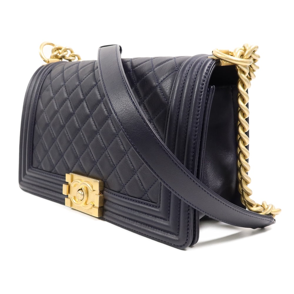 Chanel Boy 25 Blue - 3