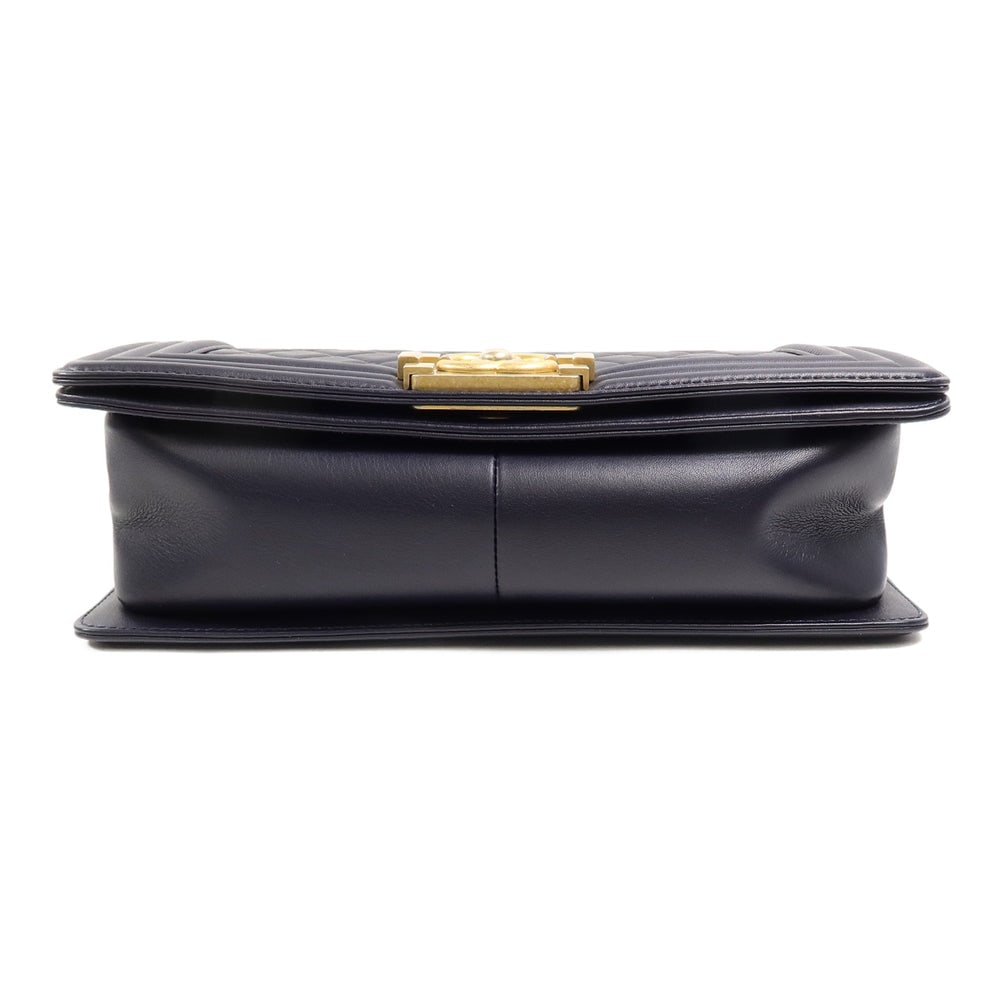 Chanel Boy 25 Blue - 4