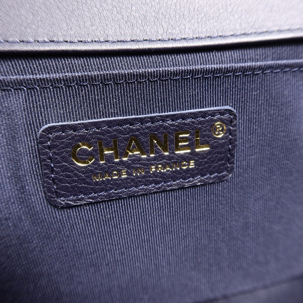 Chanel Boy 25 Blue - 6