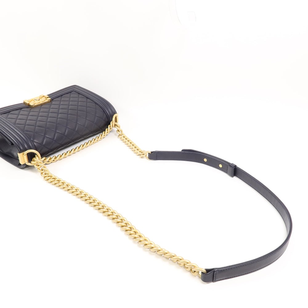 Chanel Boy 25 Blue - 8