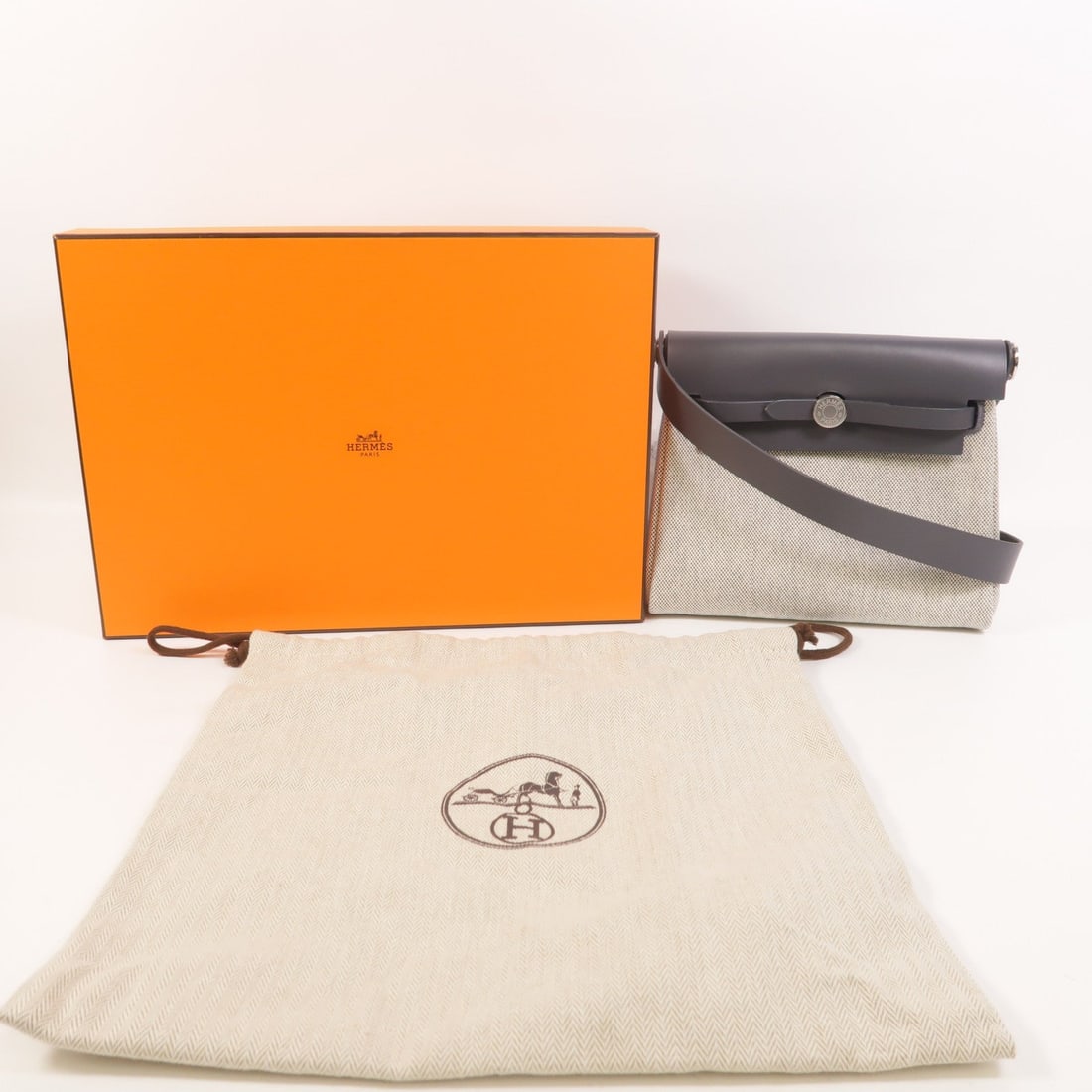 Hermes Mini Herbag Ardoise - 9