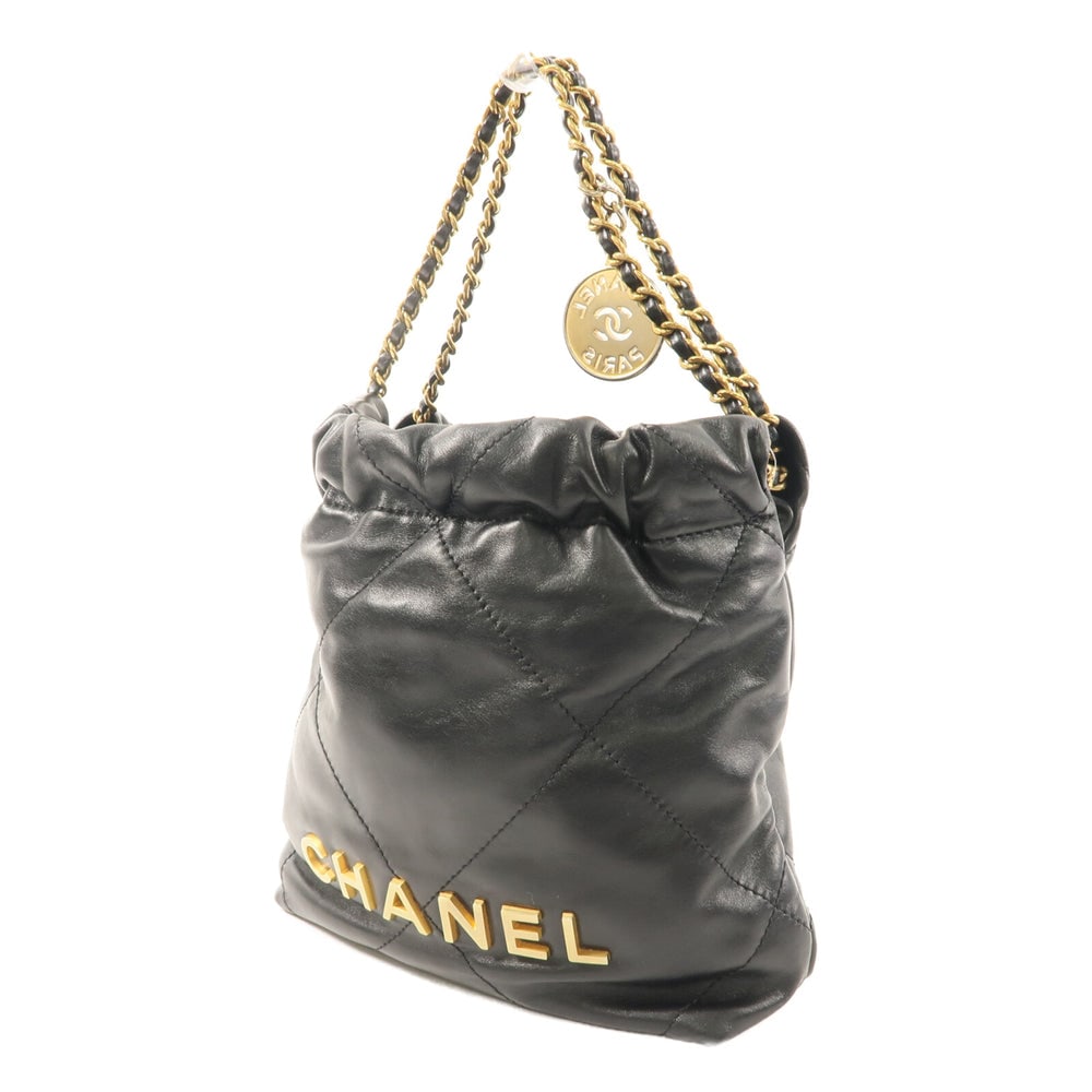 Chanel Mini 22 Black - 3