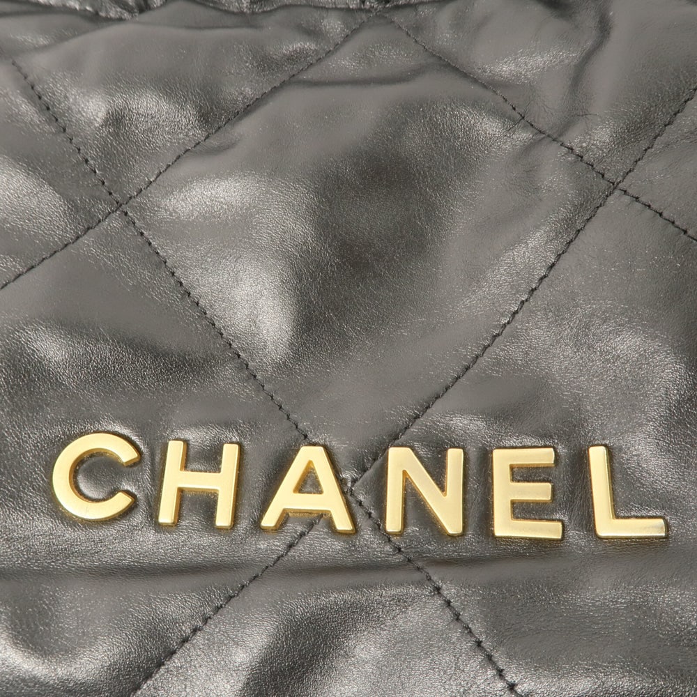 Chanel Mini 22 Black - 6