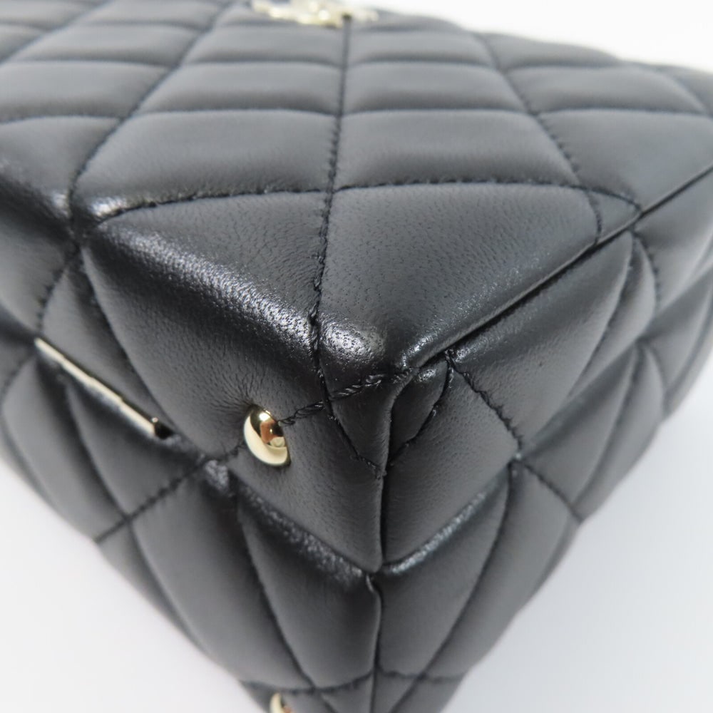 Chanel Small Box Chain Bag Black - 12