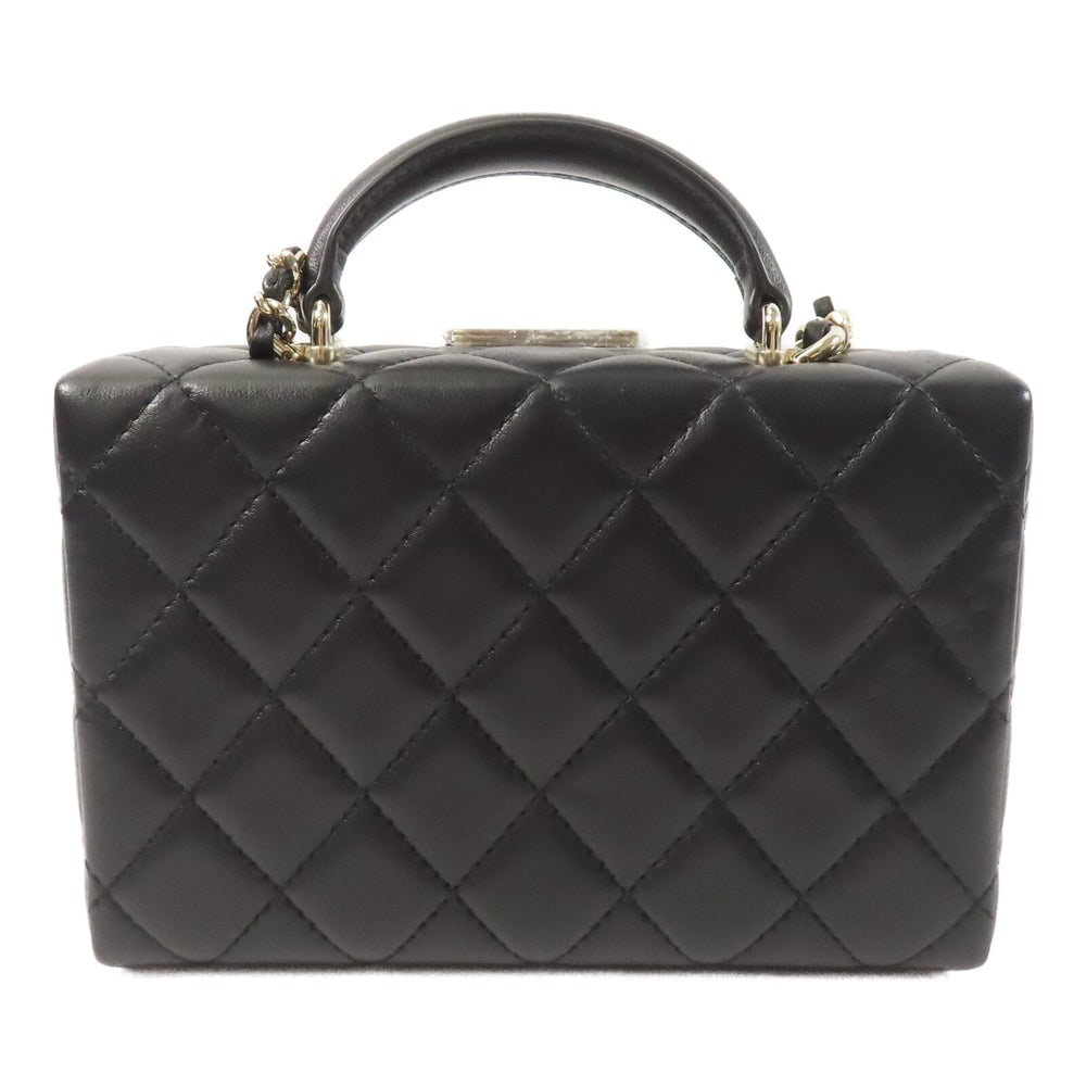 Chanel Small Box Chain Bag Black - 3