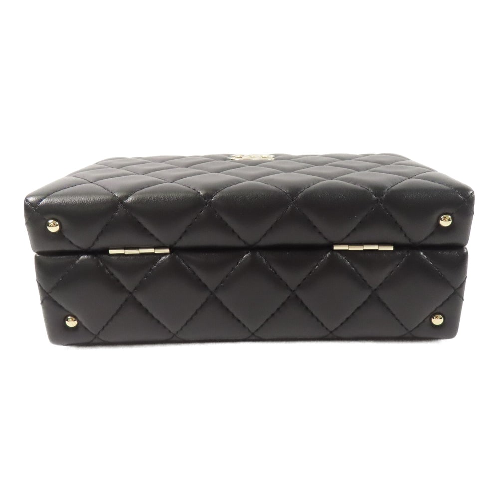 Chanel Small Box Chain Bag Black - 4