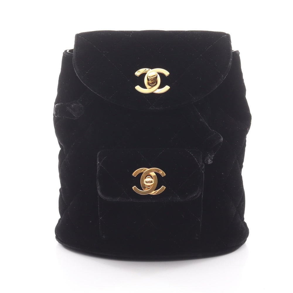 Chanel Matelasse Backpack Black (1 of 12)