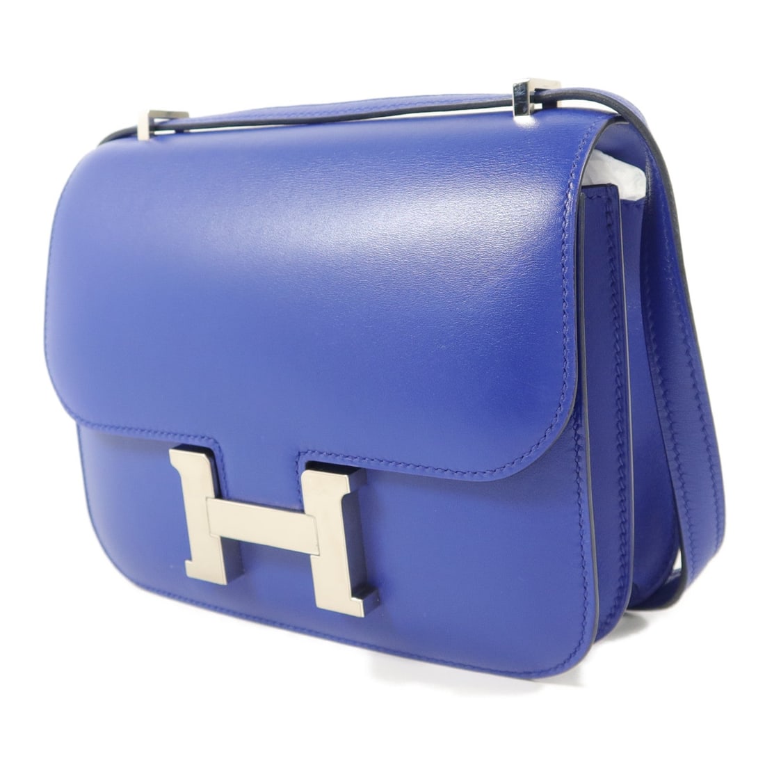 Hermes Constance Mini Bleu Electrique - 3