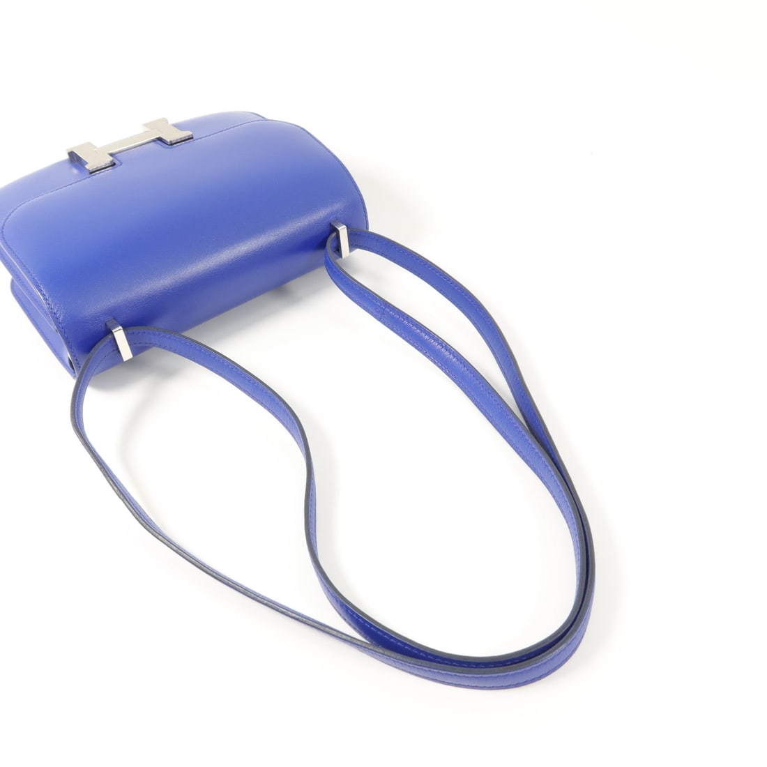 Hermes Constance Mini Bleu Electrique - 9