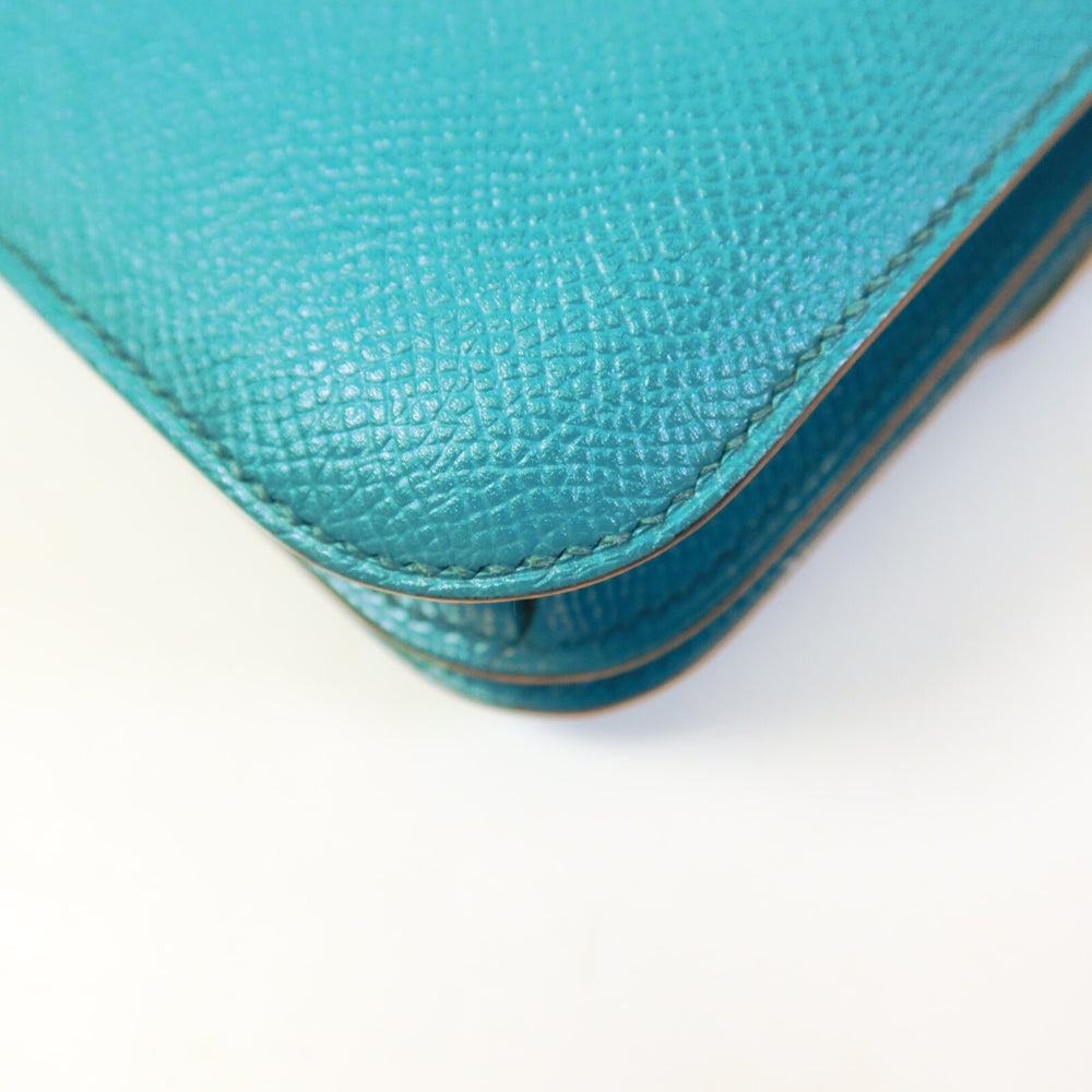 Hermes Constance Mini Blue Paon - 13