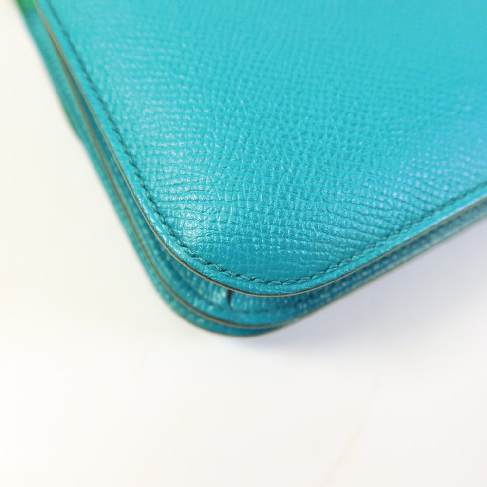 Hermes Constance Mini Blue Paon - 14