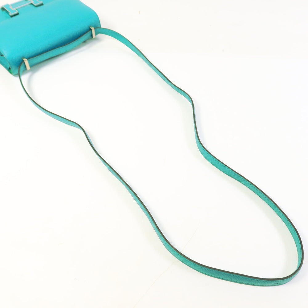 Hermes Constance Mini Blue Paon - 9