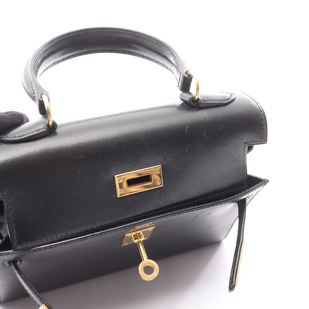 Hermes Mini Kelly Black - 14
