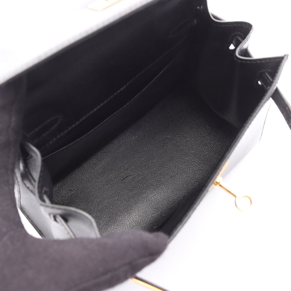 Hermes Mini Kelly Black - 3