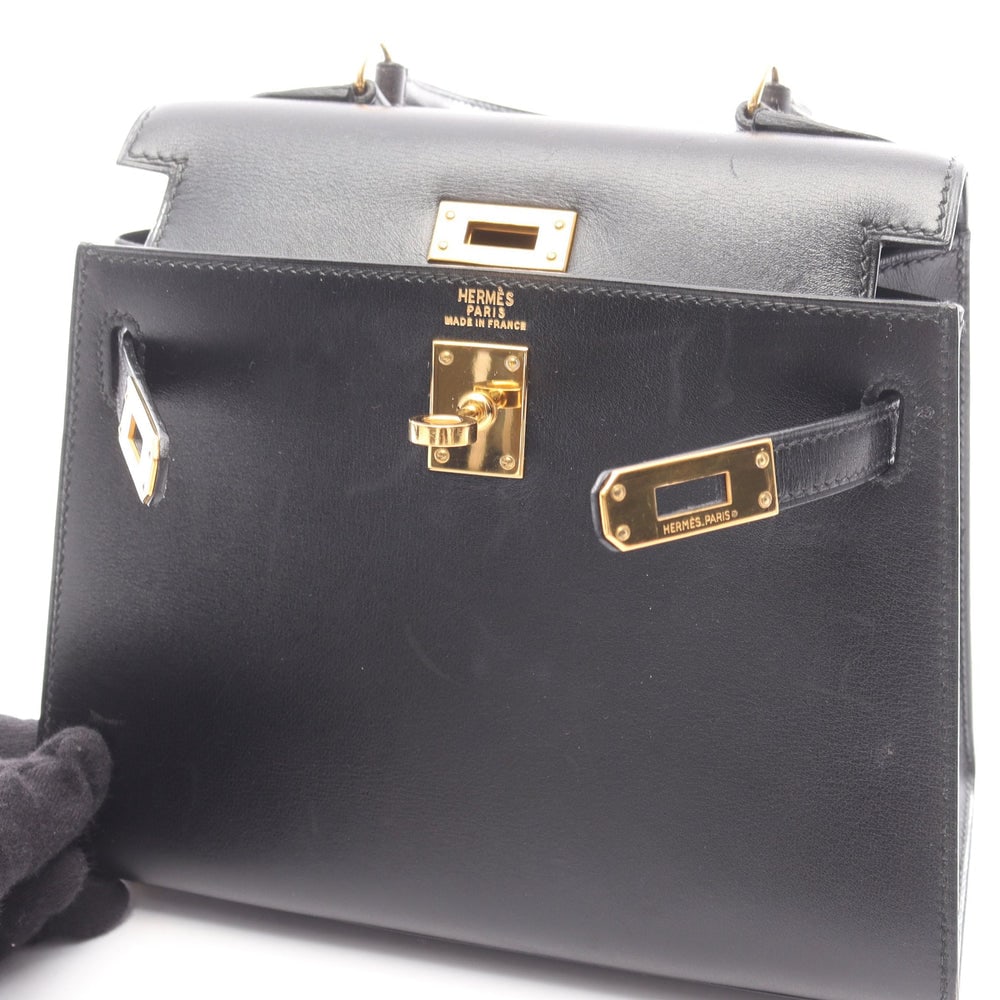 Hermes Mini Kelly Black - 7