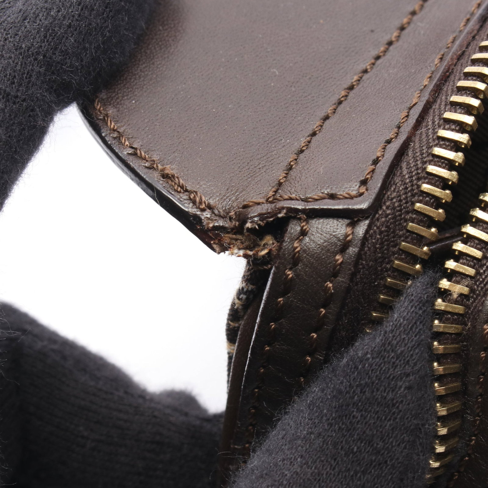 Celine C Macadam Canvas Handbag - 11