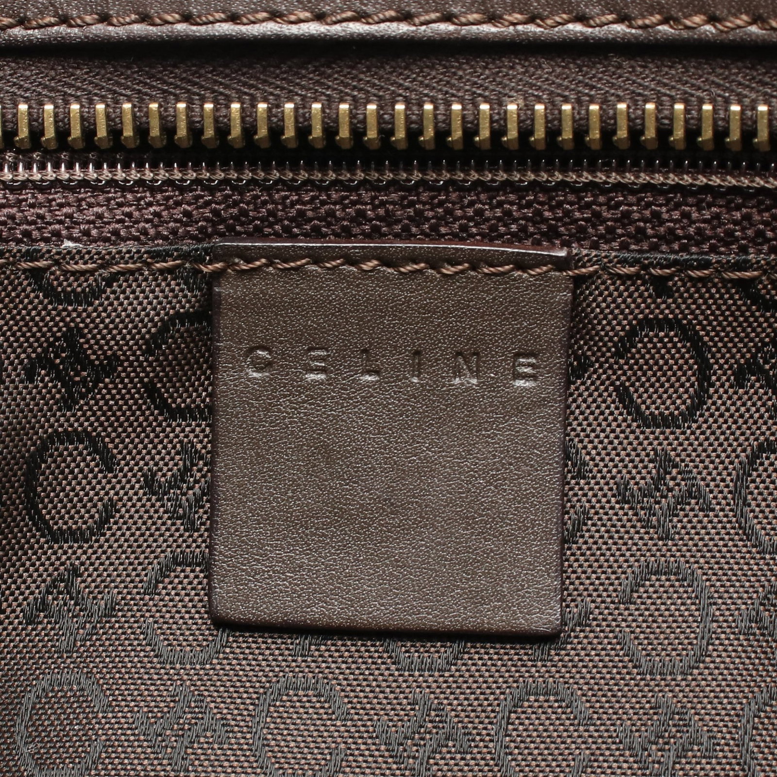 Celine C Macadam Canvas Handbag - 4