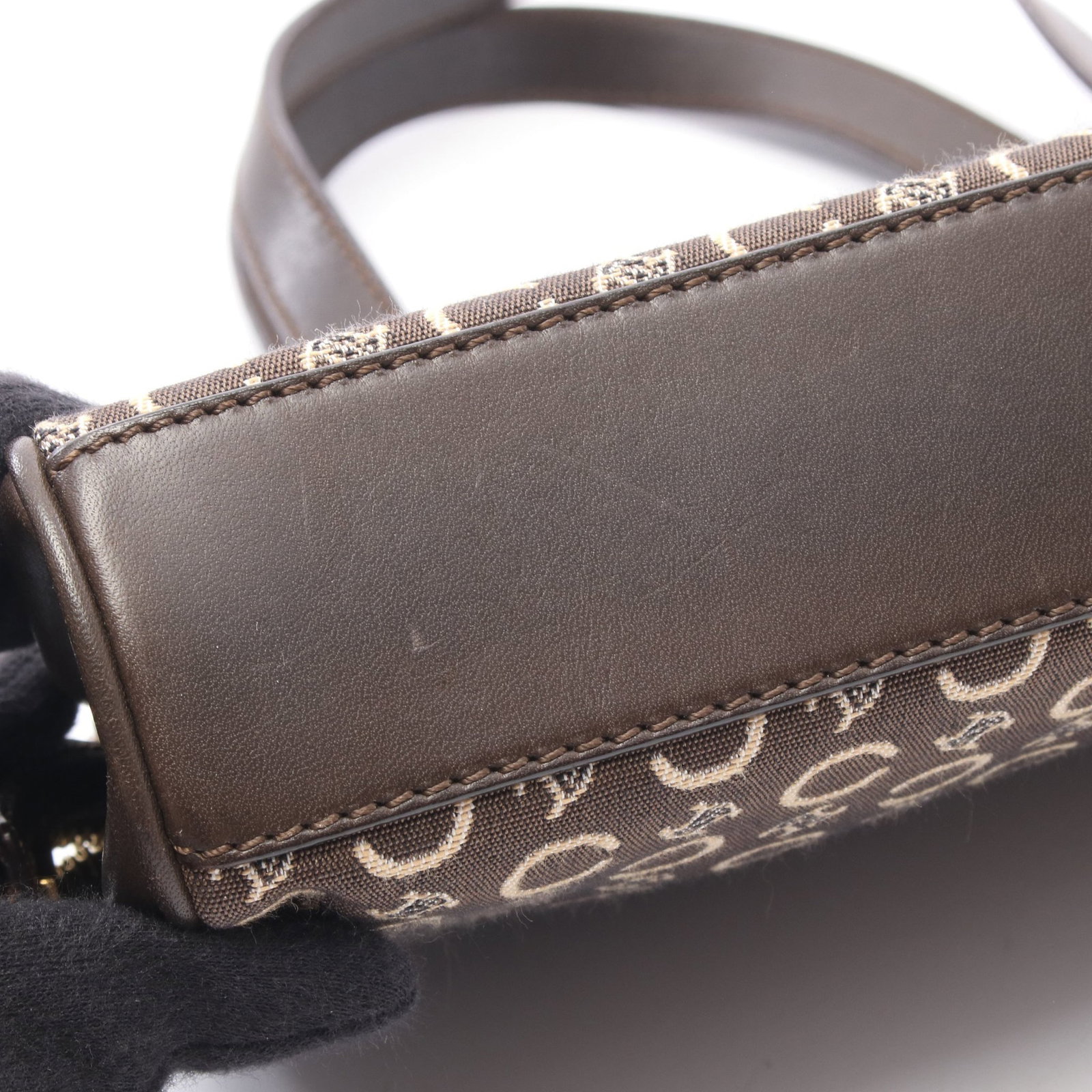 Celine C Macadam Canvas Handbag - 7