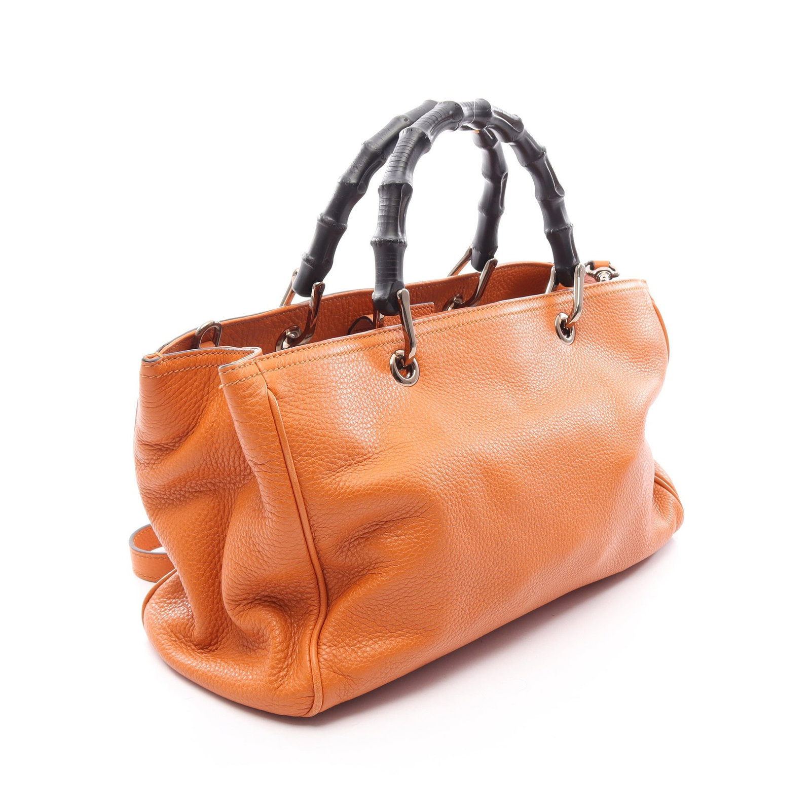 Gucci Bamboo Shopper Medium Orange - 2