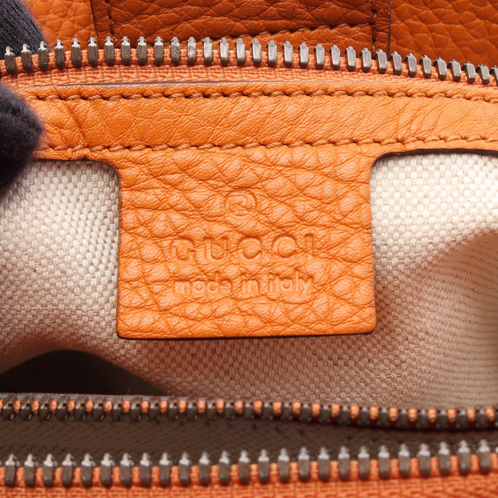 Gucci Bamboo Shopper Medium Orange - 4