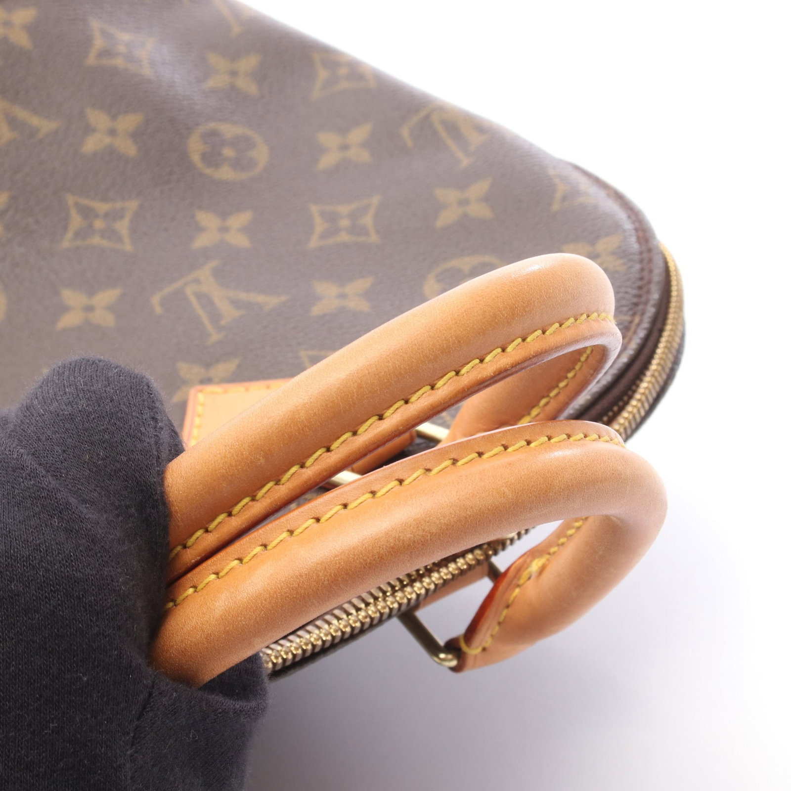 LV Alma PM Monogram Handbag Brown - 11