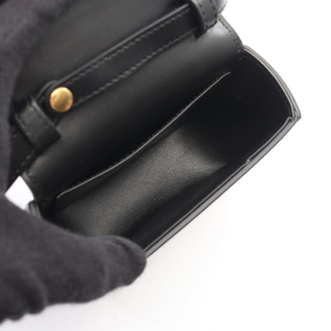 Celine Mini Claude Triomphe Black - 3