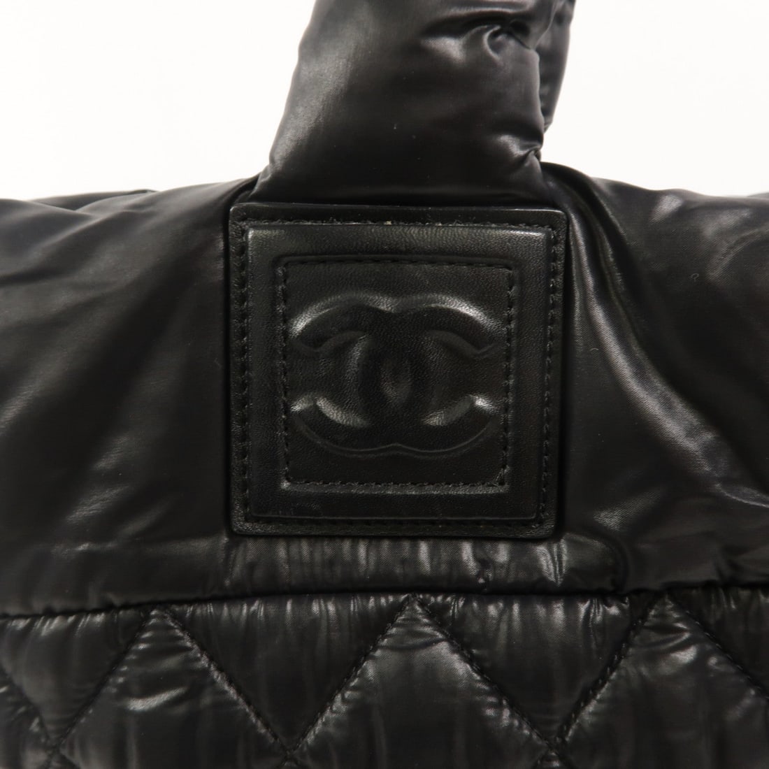 Chanel Coco Cocoon Tote Black - 16