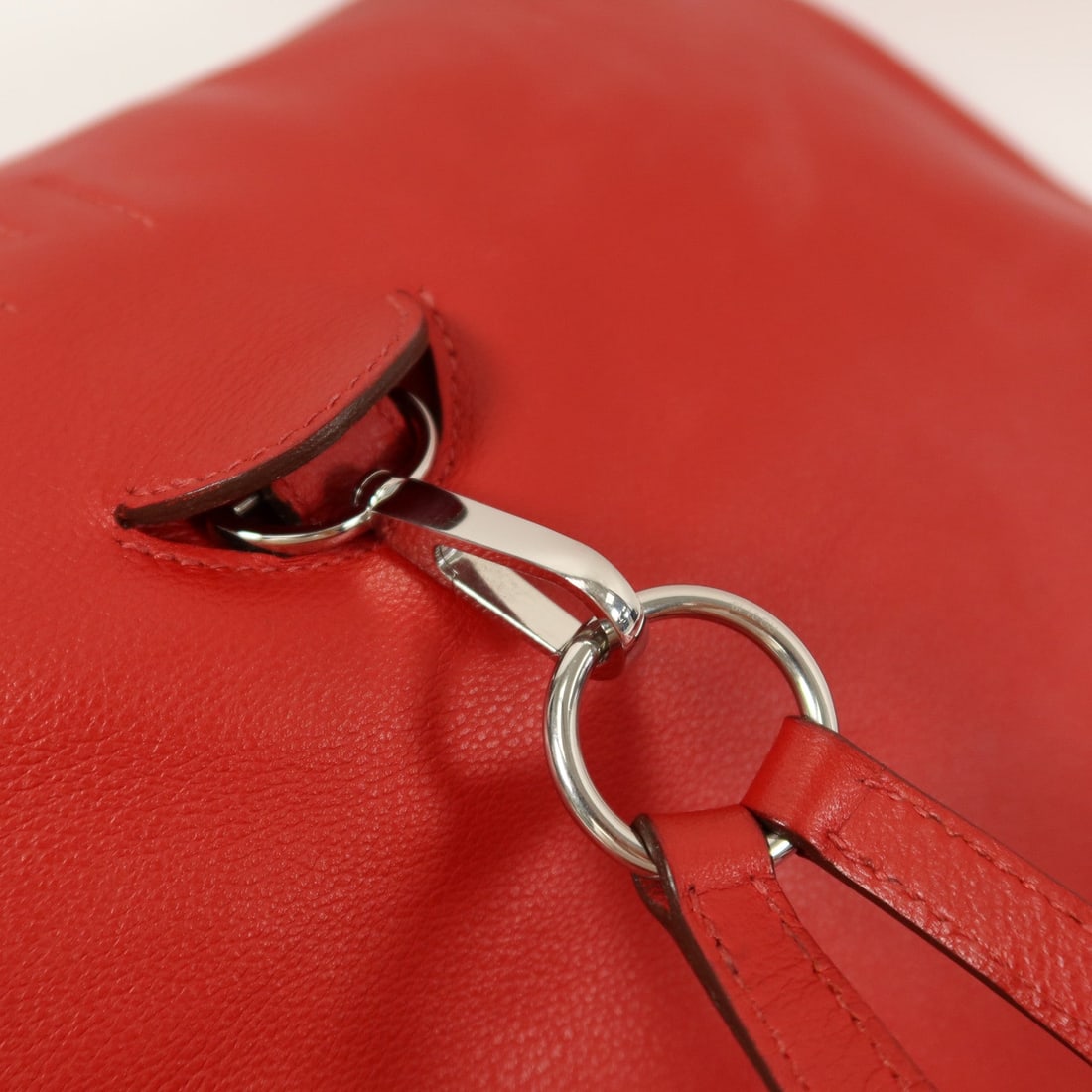 Hermes Bridado Backpack Rouge - 10
