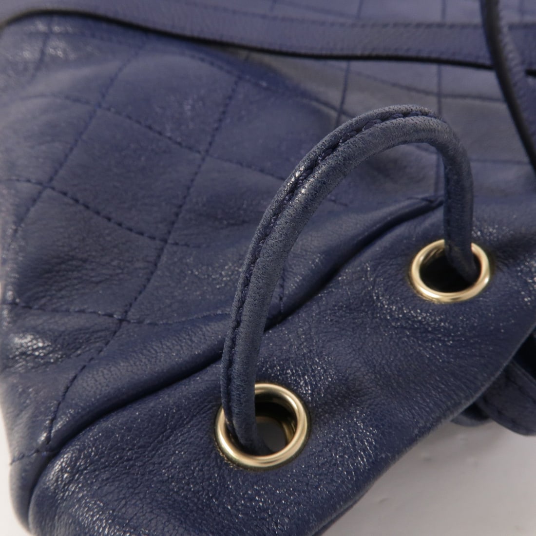 Chanel Daily Round Backpack Navy - 14