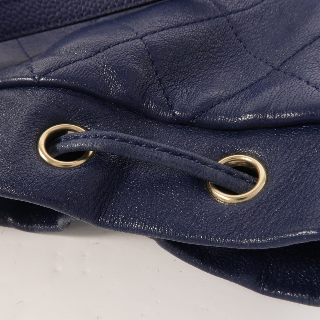 Chanel Daily Round Backpack Navy - 15