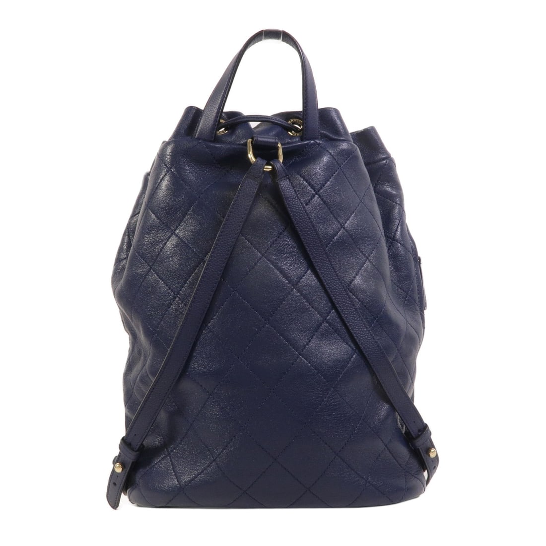 Chanel Daily Round Backpack Navy - 2