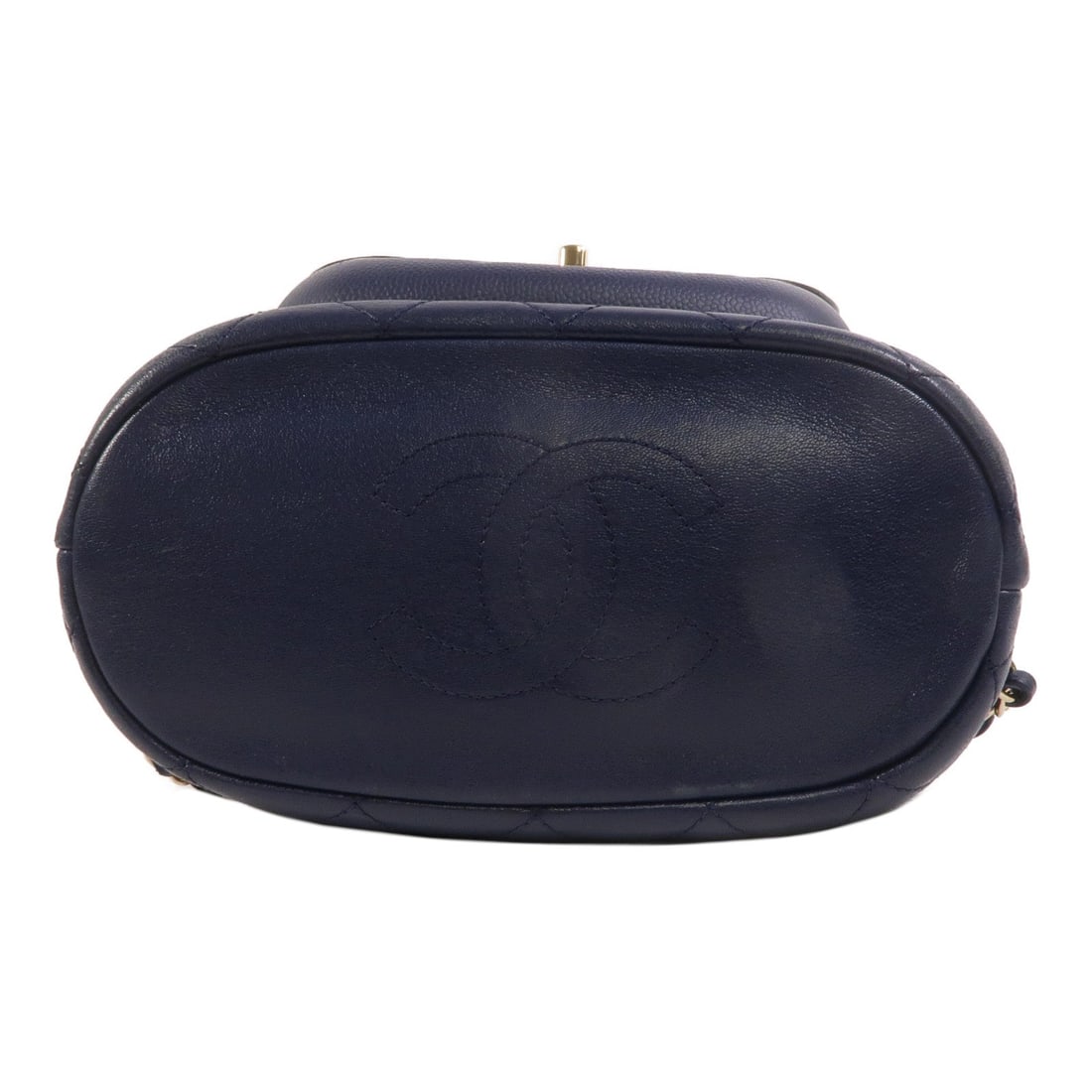 Chanel Daily Round Backpack Navy - 4