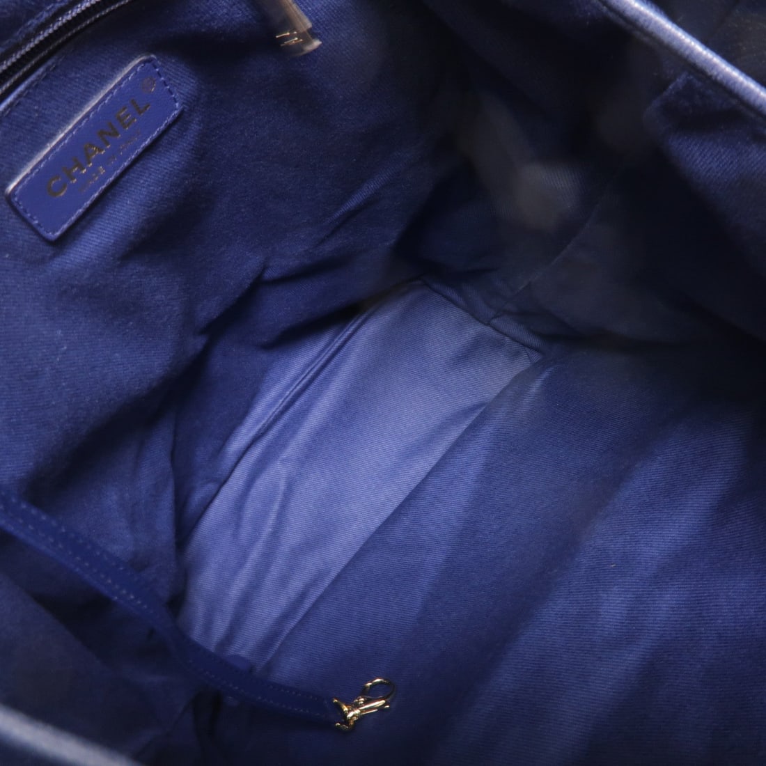 Chanel Daily Round Backpack Navy - 5