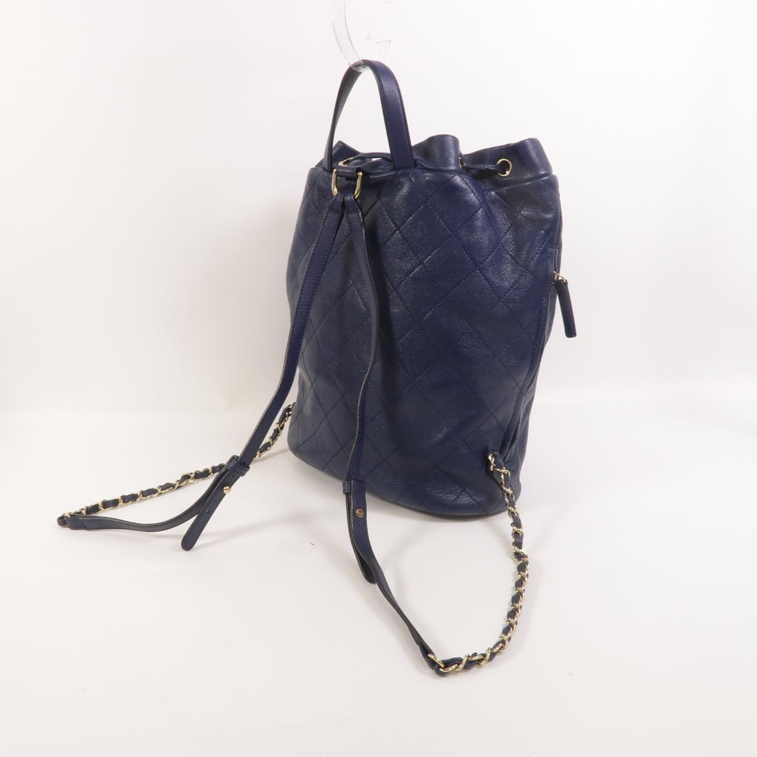 Chanel Daily Round Backpack Navy - 8
