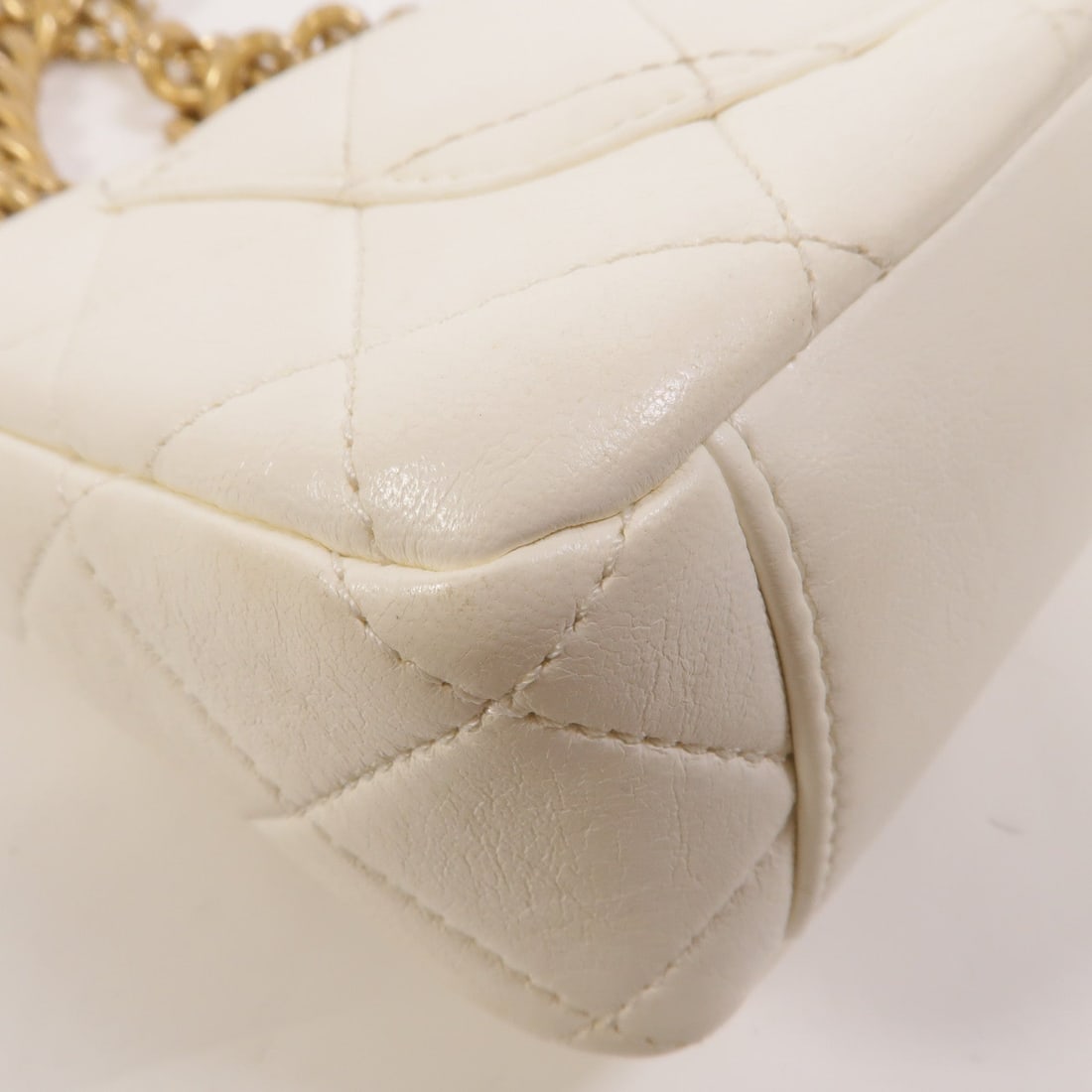 Chanel Mini Flap Chain White - 14