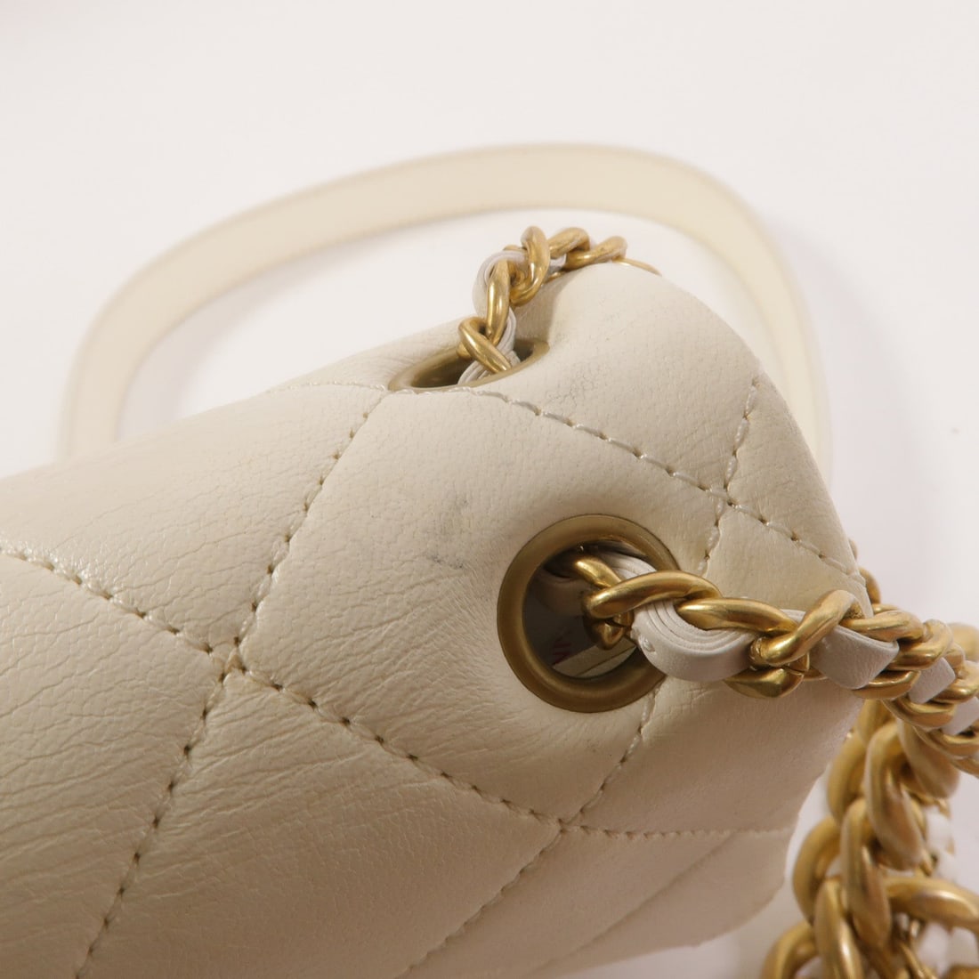 Chanel Mini Flap Chain White - 16