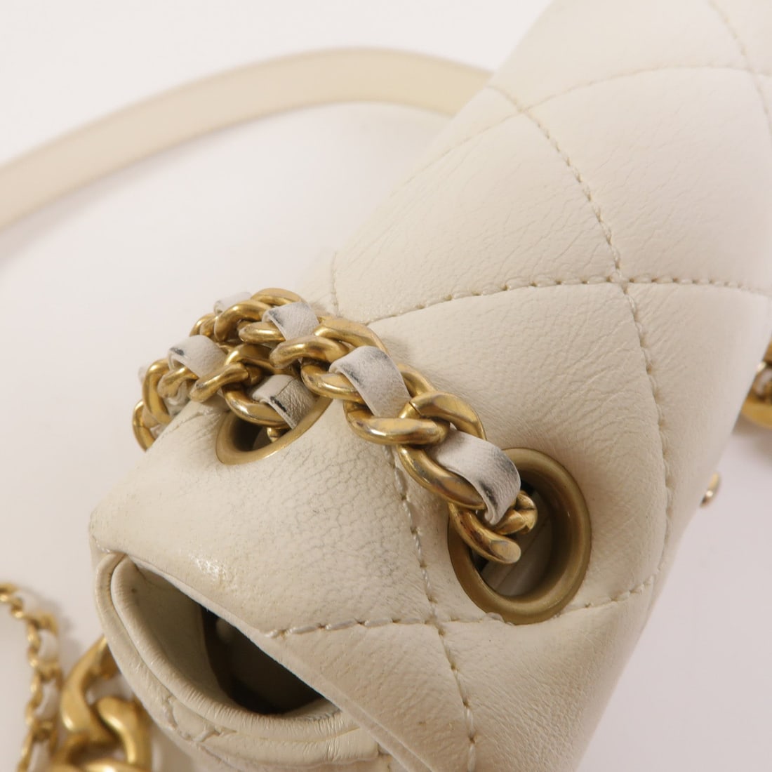 Chanel Mini Flap Chain White - 17