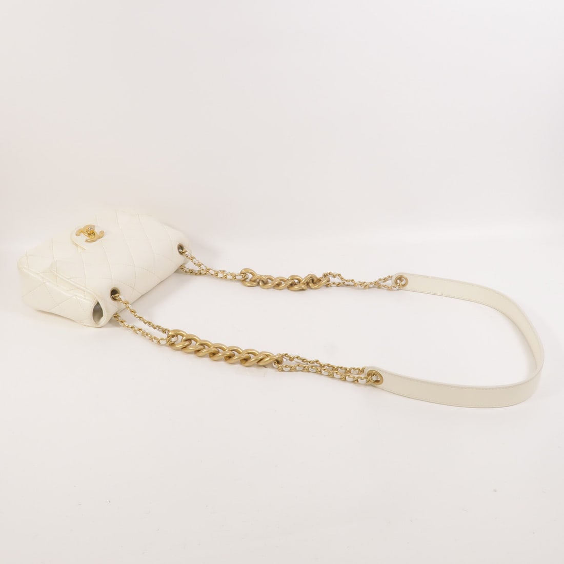 Chanel Mini Flap Chain White - 8