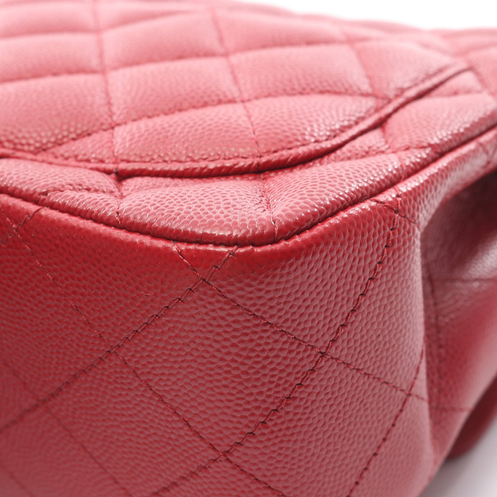 Chanel Mini Matelasse Chain Red - 7