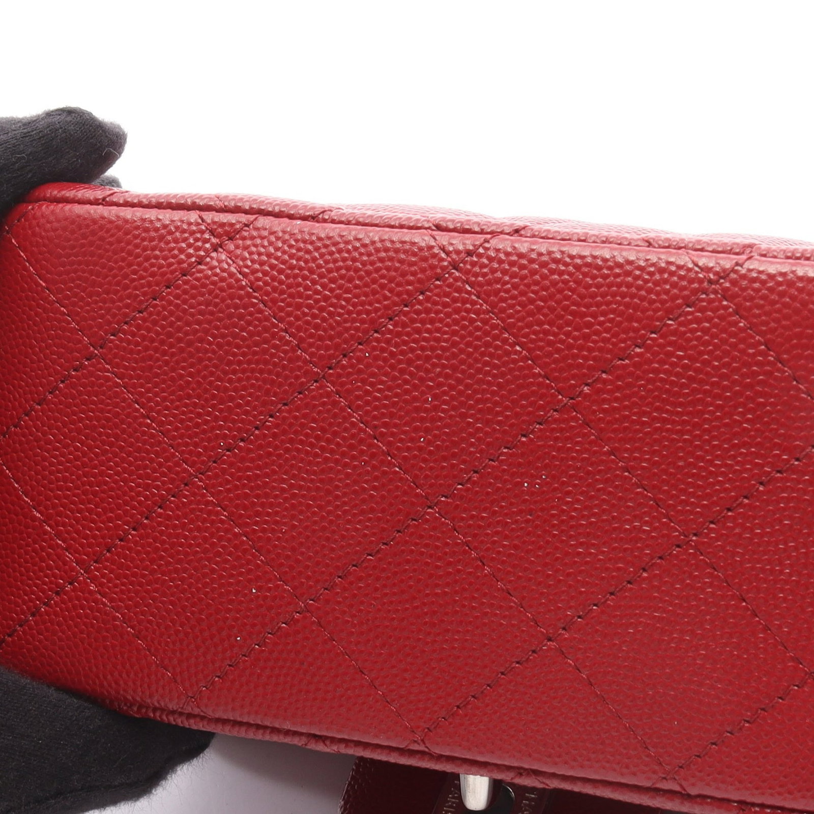 Chanel Mini Matelasse Chain Red - 8