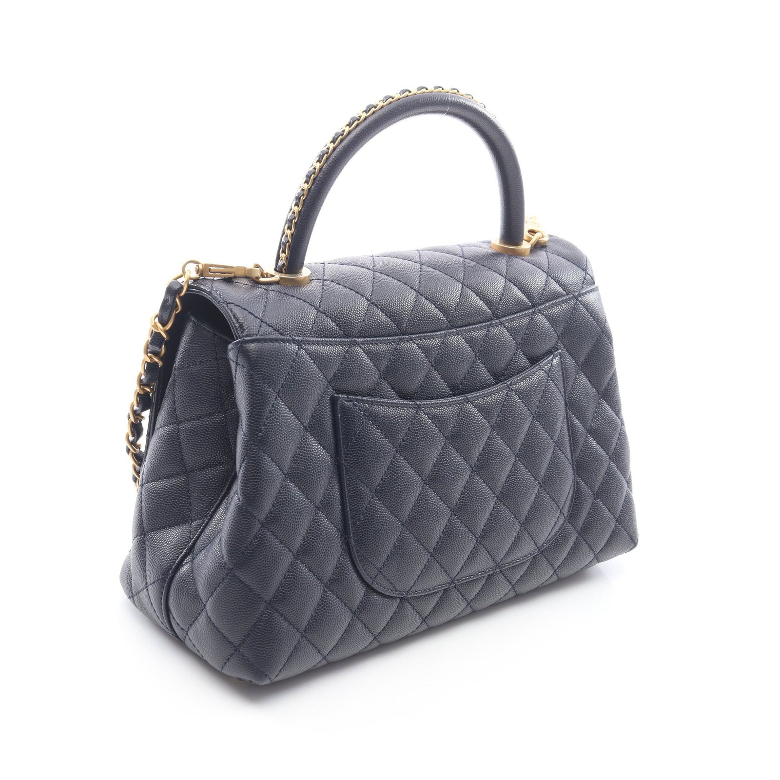 Chanel Coco Handle 29 Navy - 2