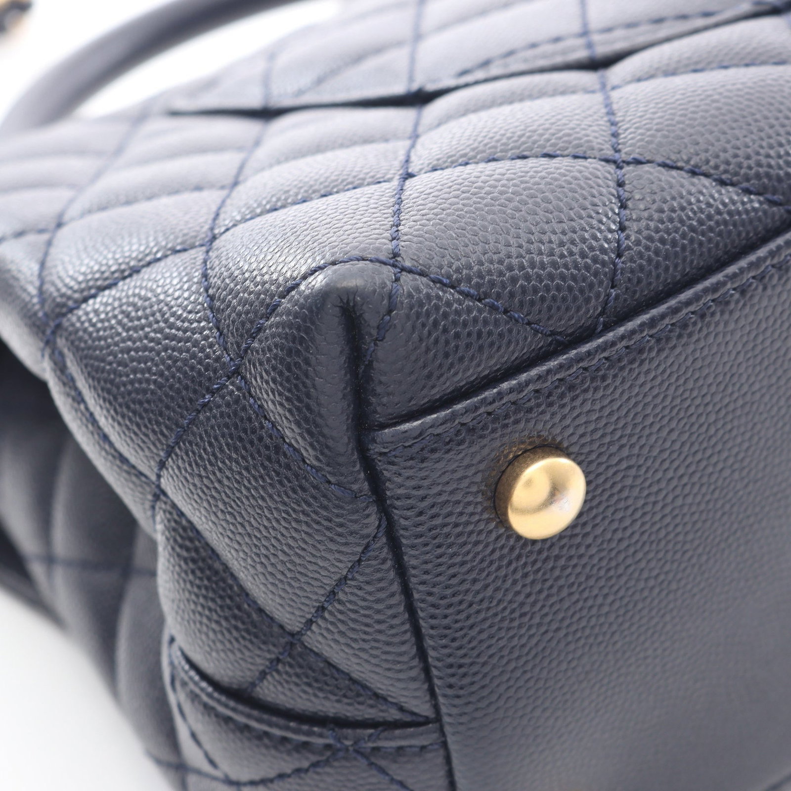 Chanel Coco Handle 29 Navy - 7