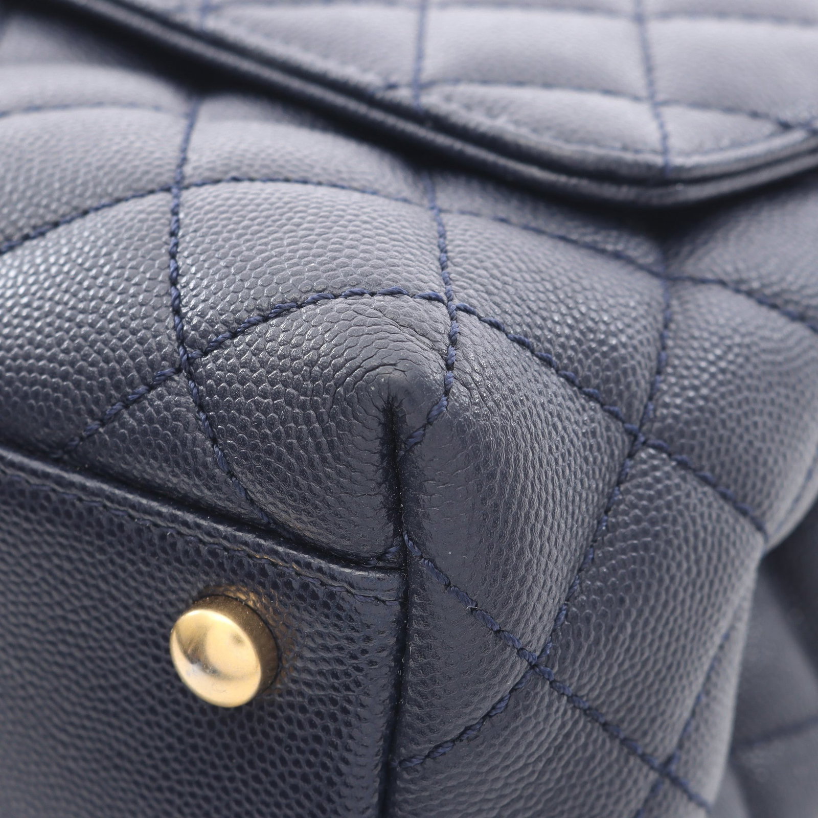 Chanel Coco Handle 29 Navy - 8