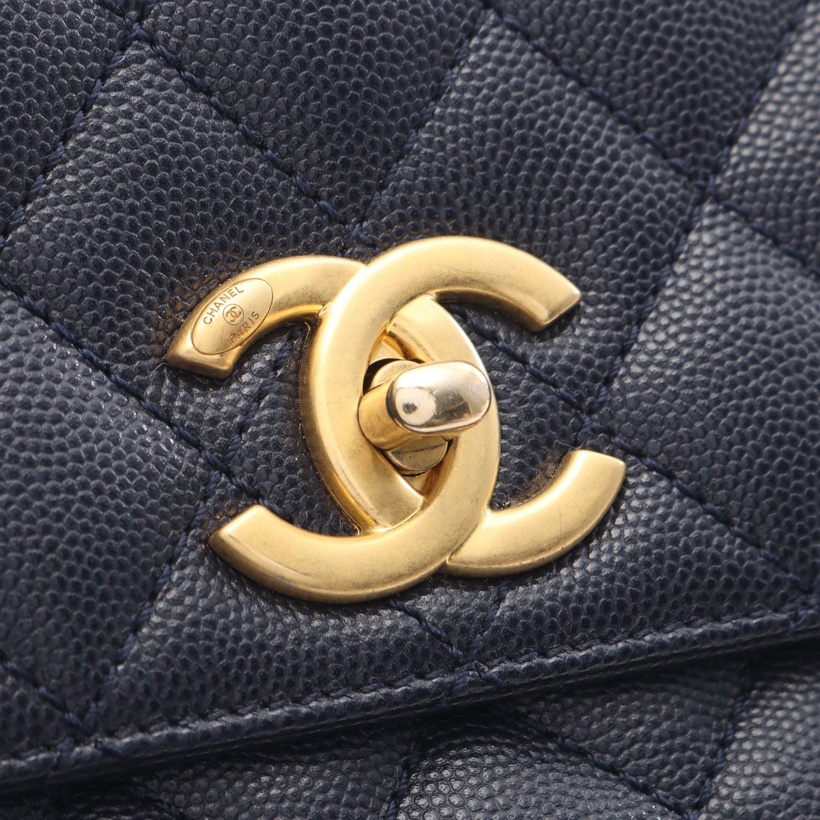 Chanel Coco Handle 29 Navy - 9