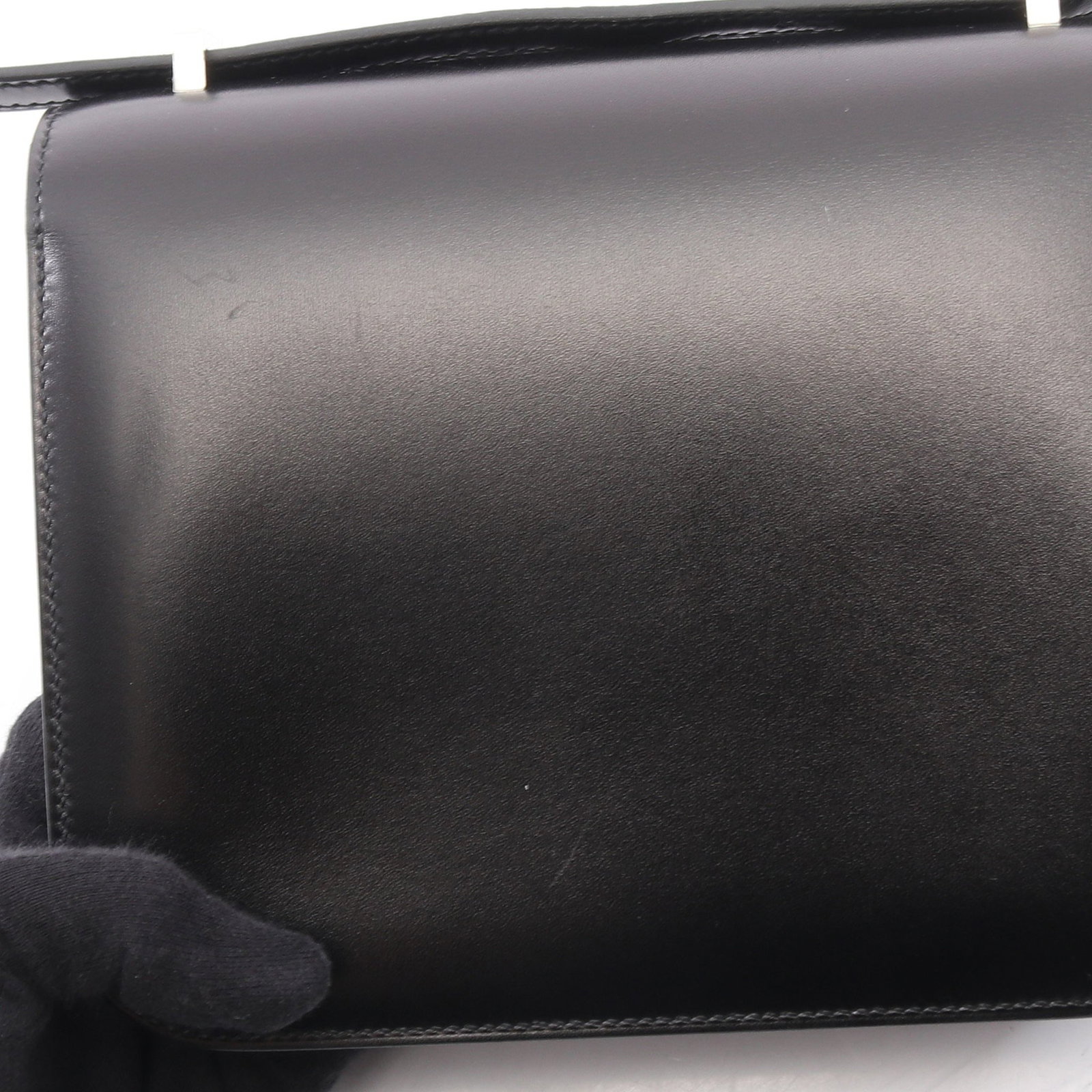 Hermes Constance Mini Black Box Calf - 8