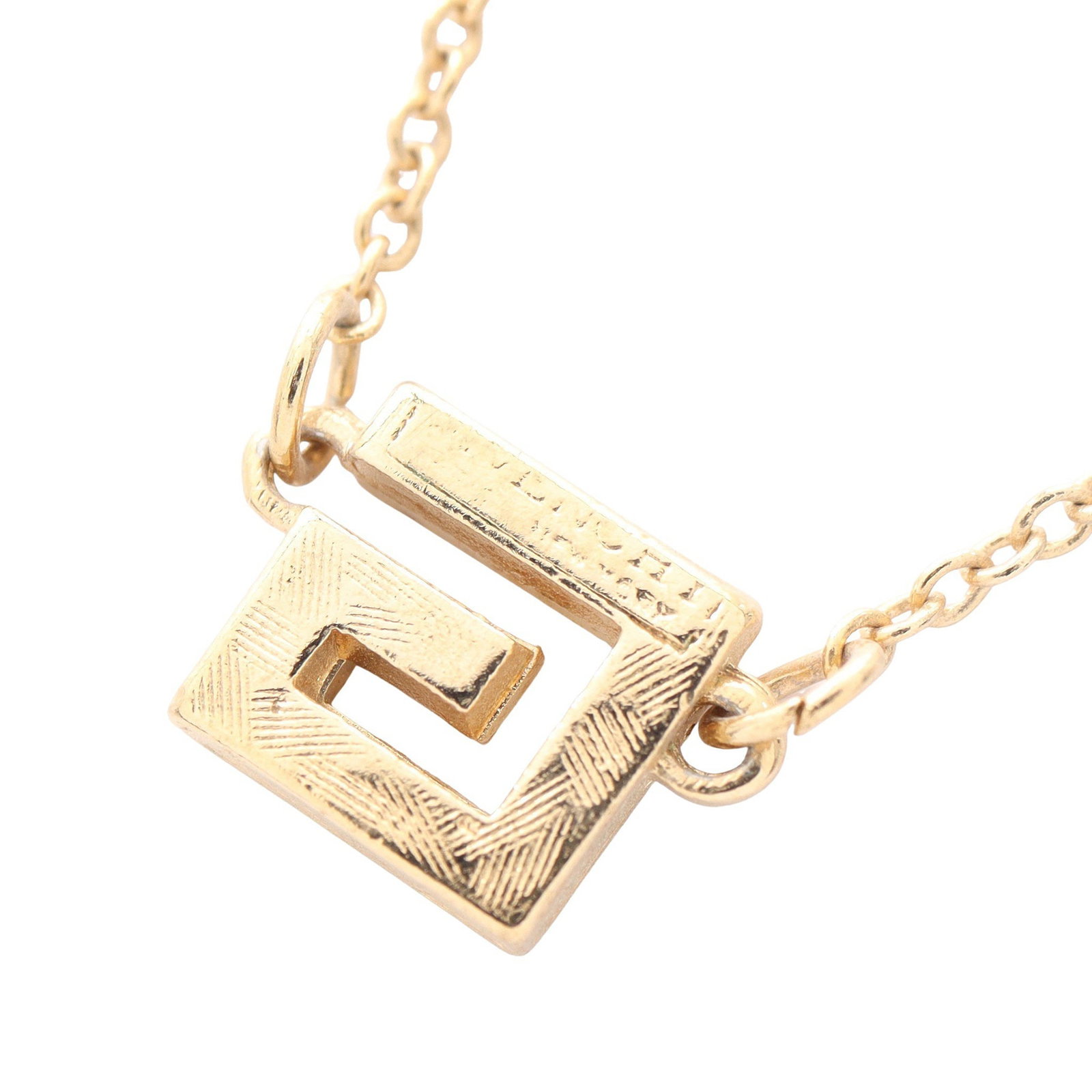 Givenchy Square G Logo Necklace - 2