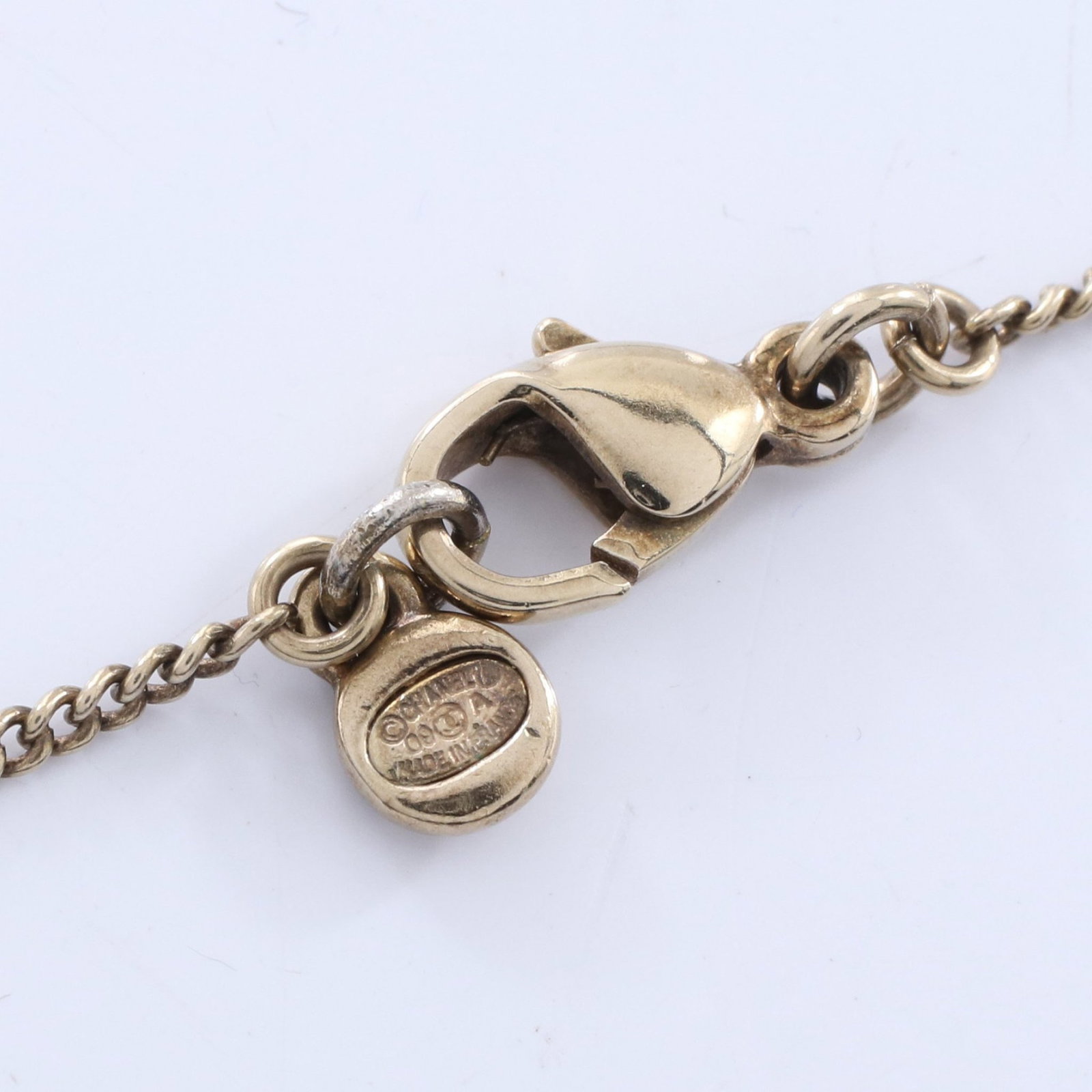 Chanel Coco Mark Rhinestone Gold - 4